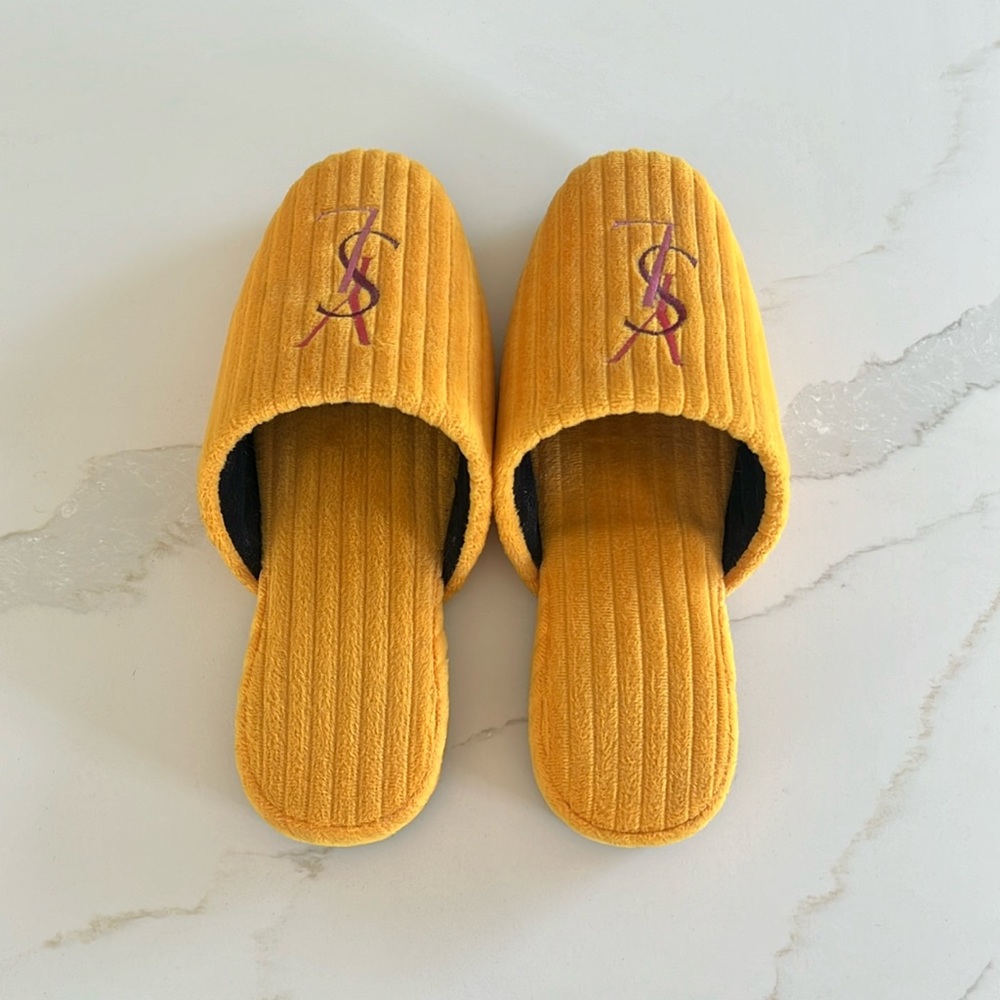 Vintage YSL House Slippers